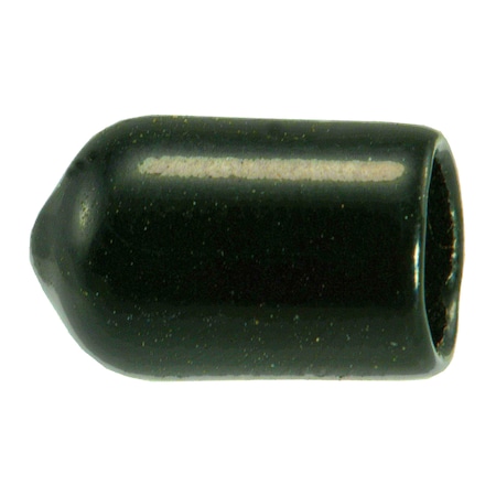 3/8 X 5/8 Black Vinyl Plastic Vacuum Caps 4PK